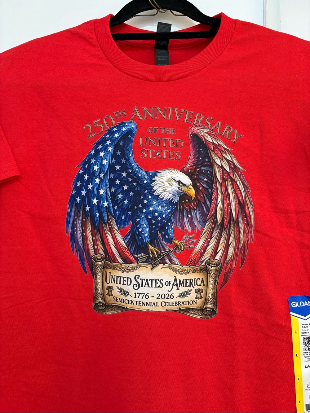 250 years Anniversary USA T Shirt